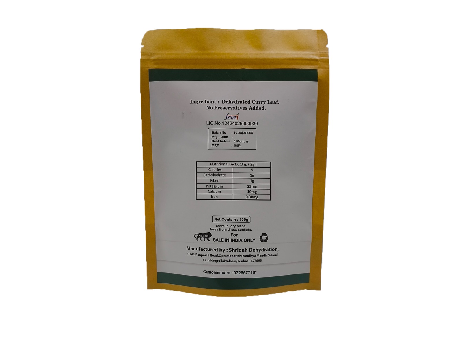 Curry Leaves Powder - Image 2